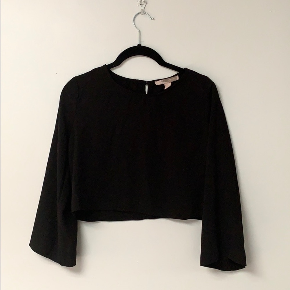 Long Sleeve Crop Top